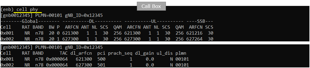 UESim NR SA CA Test 1 Run 01