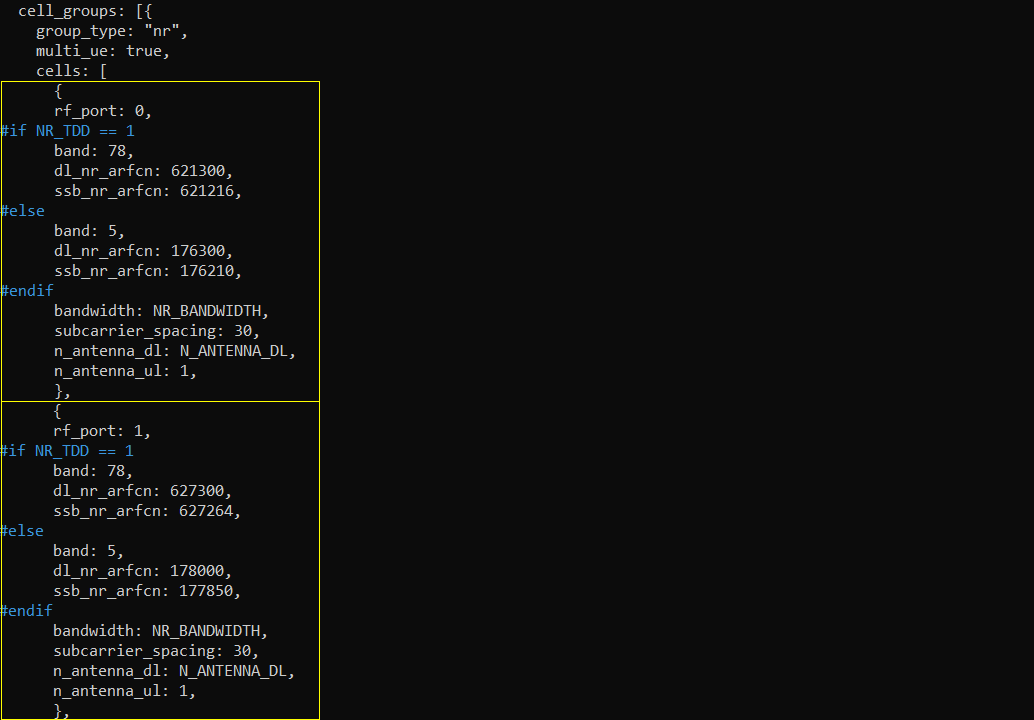 UESim NR SA CA Test 2 Config 09