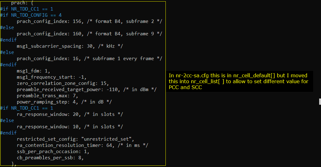 UESim NR SA CA Test 3 Config 05