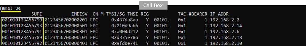 UEsim LTE MultiUE Run 06