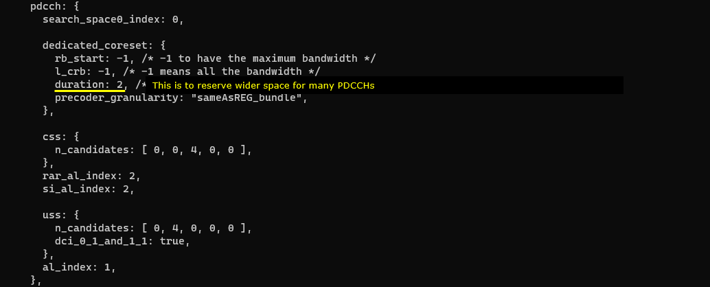 UEsim NR MultiUE Config 12